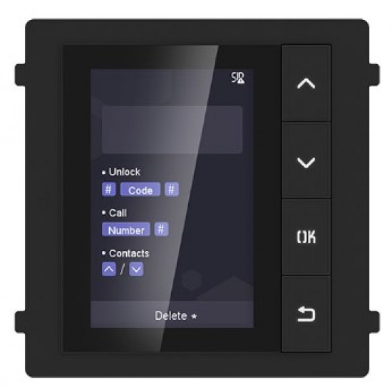 Vaizdo telefonspynės modulis Hikvision DS-KD-DIS